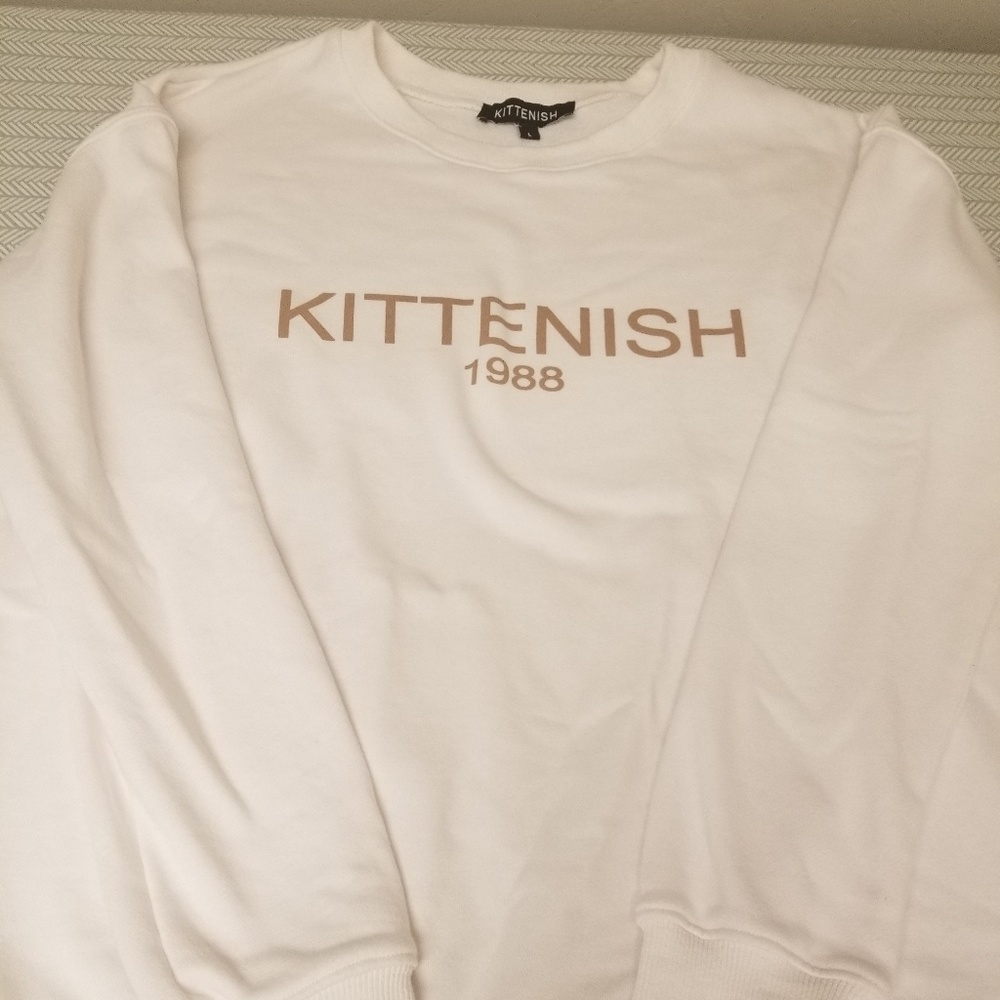 Kittenish sweatshirt